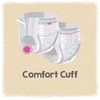 Cutie Girls 3T/4T Refastenable Potty Training Pants, Hypoallergenic with Skin