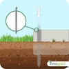 innogard 6022 - Ground Anchor for Lawn Edging Narrow -
