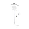 PINEPAN Push Pins White 1/8 Inch Round Head Nail Tacks