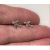 Airplane Plane Jet Earrings - 925 Sterling Silver
