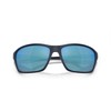 ARNETTE Man Sunglasses Matte Blue Frame, Dark Grey Mirror Water