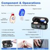 K&FCOPTEE Controllable Volume Hearing Aid For Seniors With Invisible Design