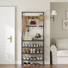 YATINEY Hall Tree, Coat and Shoe Rack, Entryway Coat Rack