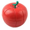 YJ Apple Cube 3x3x3 Red Apple Shaped 3x3x3 Puzzle Cube