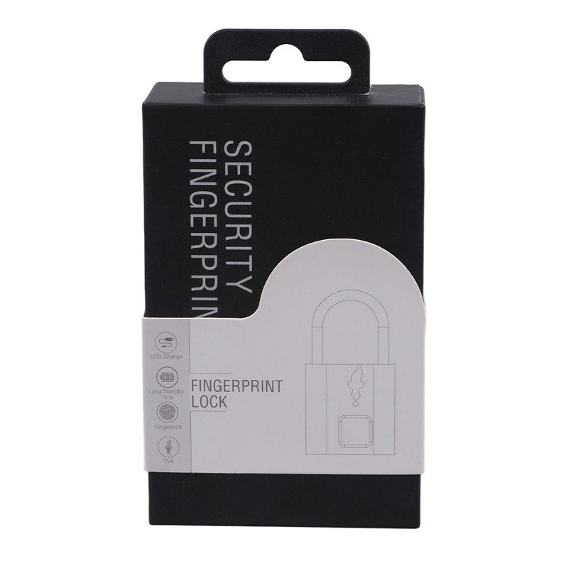 Smart Fingerprint Padlock 508DPI 360° Recognition Sensitive Security Lock for