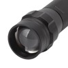 LED Flashlight White Light Battery Powered Aluminium Alloy Retractable Zoom