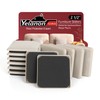 Yelanon 12pcs-2 1/2” Square Furniture Sliders for Carpet Furniture Pads