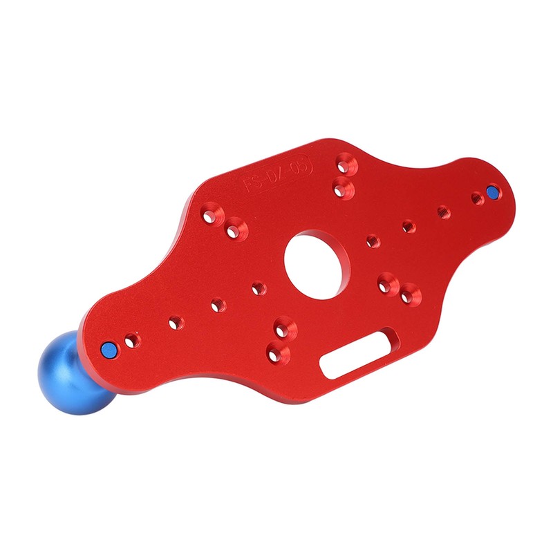 Trimming Machine Bottom Plate Woodworking Slotting Chamfering Milling Hole Punch