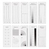 HARFINGTON High Precision SEC Size Estimation Chart Transparency Flaw Detection