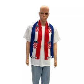 Unbranded Croatia Scarf / Croatia Flag Scarf / Croatia Scarves