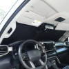 Nicecar88 For Toyota Tundra 22+ Black Car Windshield Sun Visor