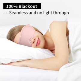 Easysleep Sleep Mask for Side Sleeper Women Men Eye Mask with 3D Contoured Cup Sleeping Mask for Light Blocking Soft Breathable Eye Cover Night Blindfold Mask with Adjustable Strap