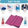 MEZOKUCEL 4 Pcs Cooling Towel, Ice Towel, Microfiber Towel, Soft
