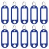 Uniclife 10 Pieces Key Tags 5.1 cm Soft Plastic Key