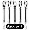 RATASK Pack of 5 Adjustable Wrist Strap Lanyard, Mobile Lanyard