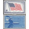 U.S. 716,717 (complete.issue.) unmounted mint/never hinged ** MNH 1957 American Flag, air force (Stamps for collectors) Military/Knight