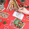 VEYLIN 72 Christmas Pencils for Kids, Assorted Bulk Christmas Pencils