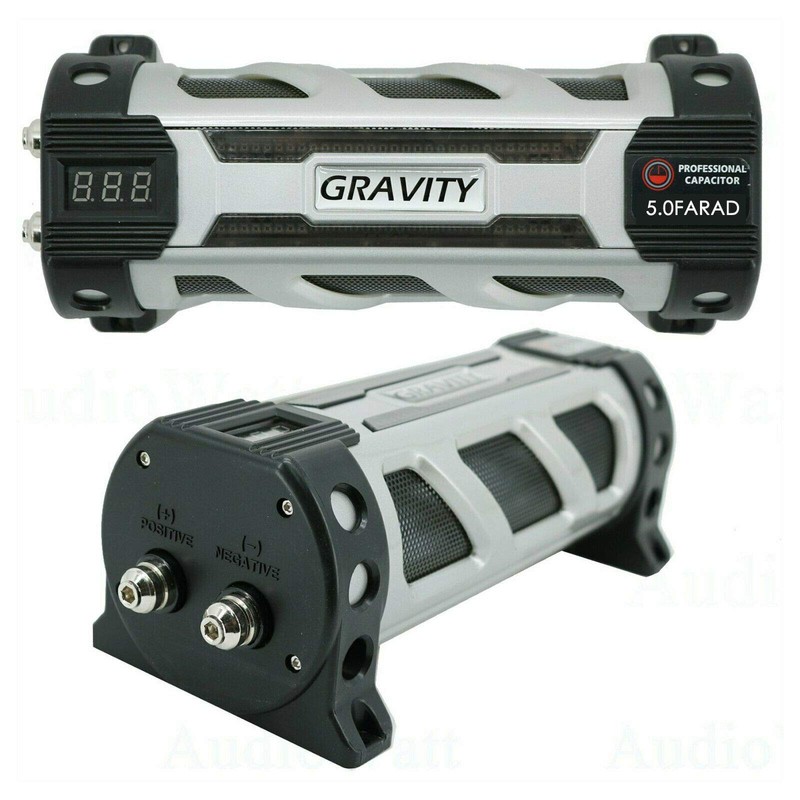 Gravity GR5.0 Car Audio Battery Stiffening Portable Power 5 Farad