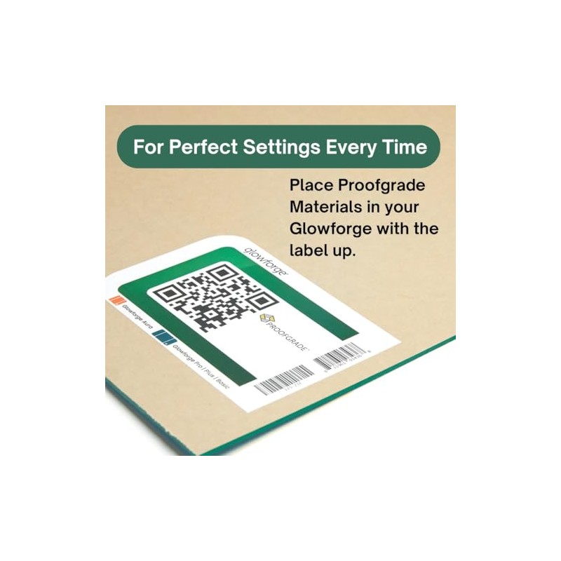Glowforge Creative Spark Bundle - 6 Sheets - 1 Sheet