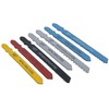 14pc Assorted Jigsaw Blades Set for Metal Wood Plastic T