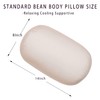 Focustree Squish Bean Bed Microbead Pillow Bolster Tube Body Pillow