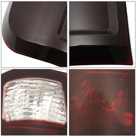 SEBLAFF 2 Pcs Tail Lights Replacement for F250 2008-2016 Rear Brake Lamps BC3Z13404A, BC3Z13405A
