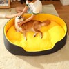 Pet Nest Bed Large Space Soft Comfortable Warm Pet Sleeping