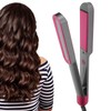 Hair Curler Straightener Dual Use Ceramic Barrel Adjustable Temperature Hairstyling
