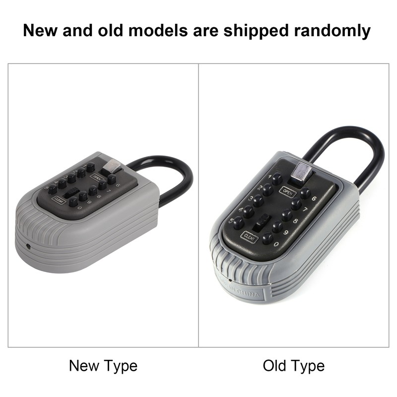 10 Digit Combination Hide Key Lock Box Storage Wall Mount