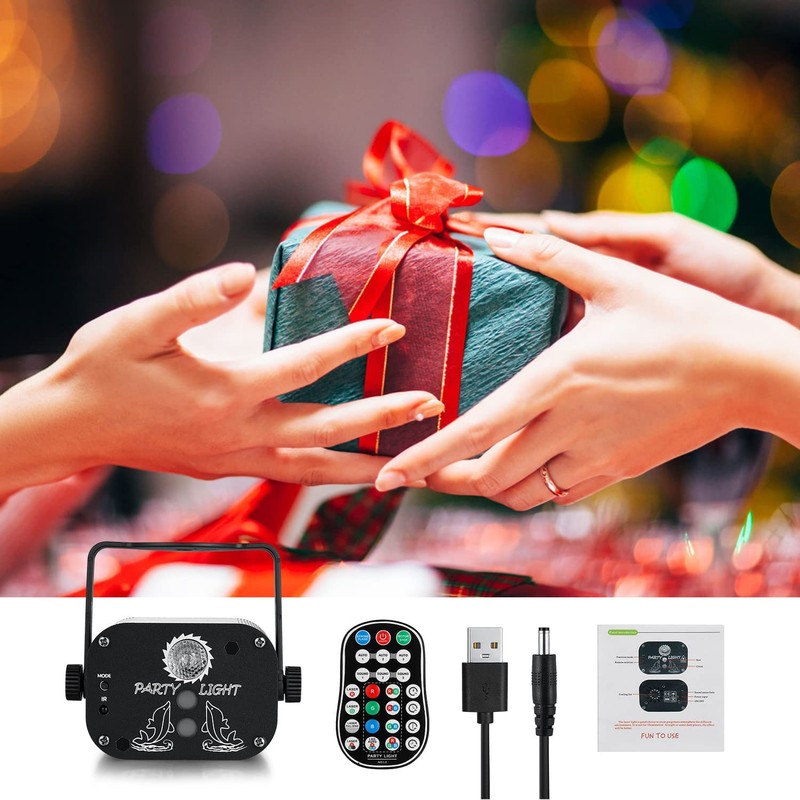 Disco Lights EBXYA USB Mini Party Lights with Remote Control