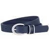 SUOSDEY Women Leather Belt for Jeans Pants, Skinny Dress Waist