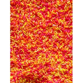 Sensory-N-Stuff Fall/Autumn Rice Sensory Bin Filler for Sensory Table - Colored Rice for Sensory Play (4 Cups - 2LB) (Fall)
