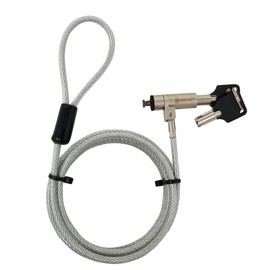 Sendt Silver Notebook Laptop Keyed Lock for Nano Security Slots