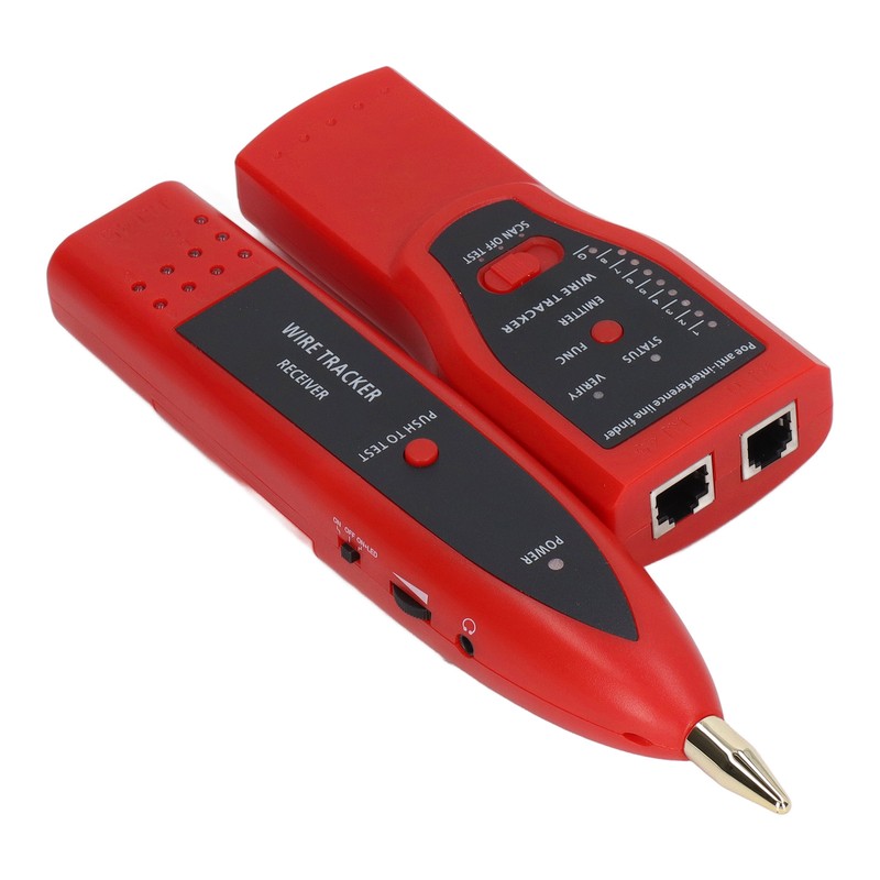 POE Net Cable Wire Tester Multifunctional ABS Regulable Sensitivity Ethernet