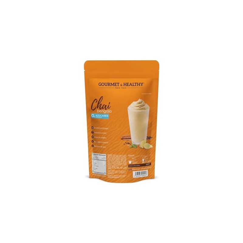 Gourmet & Healthy Té Chai Bengala 0 Azúcar 800g