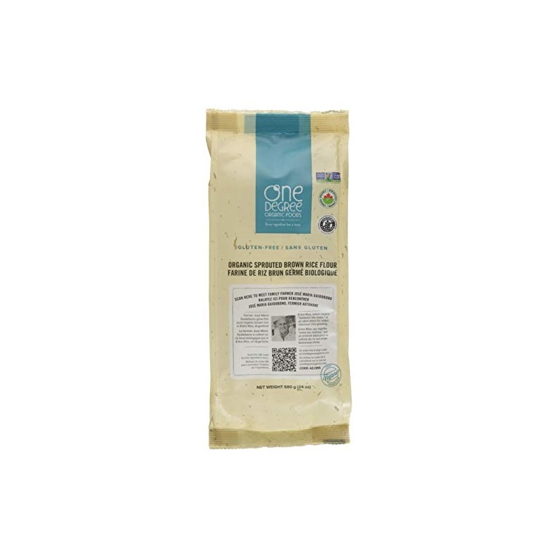 ONE Degree Sprouted Rice Flour, 680g