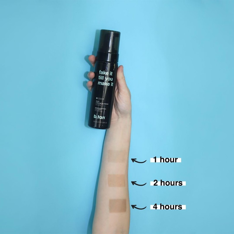 b.tan Dark Self Tanner Mousse | Fake It Till You