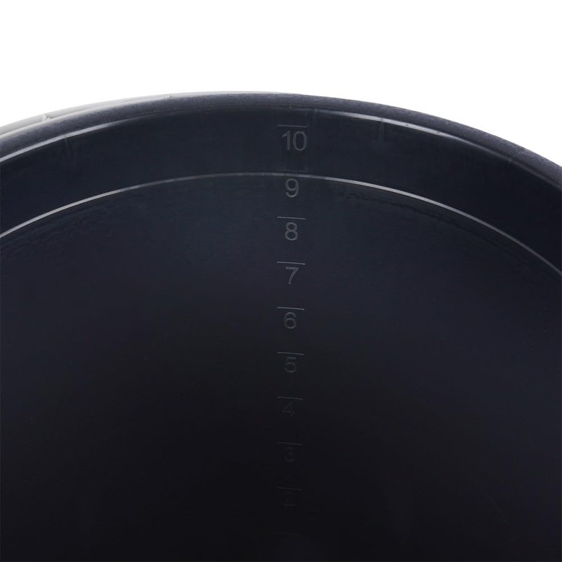 Vilde Plastic Cleaning Bucket 10 L Black