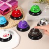PATIKIL 2Pcs Desk Bell, 3.3" Front Desk Service Call Bell