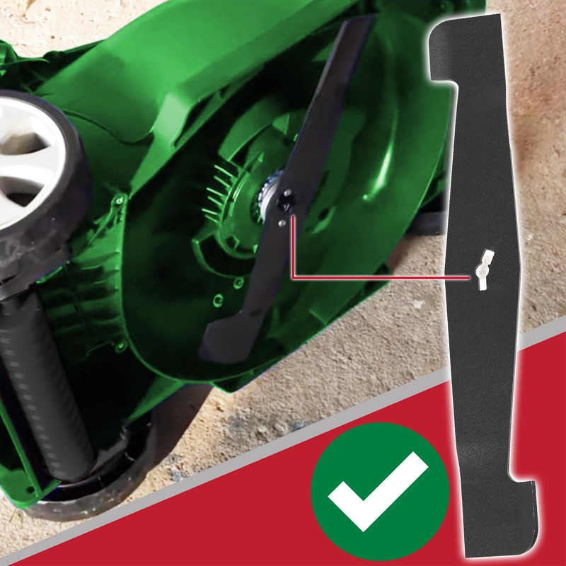 Spares2go Mower Blade for Hawksmoor 1200W SLM32F-ZE Electric Lawnmower (32cm)