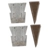 TEHAUX 4sets Axe Wedge Replacement Kit Cone Shaped Wedges for
