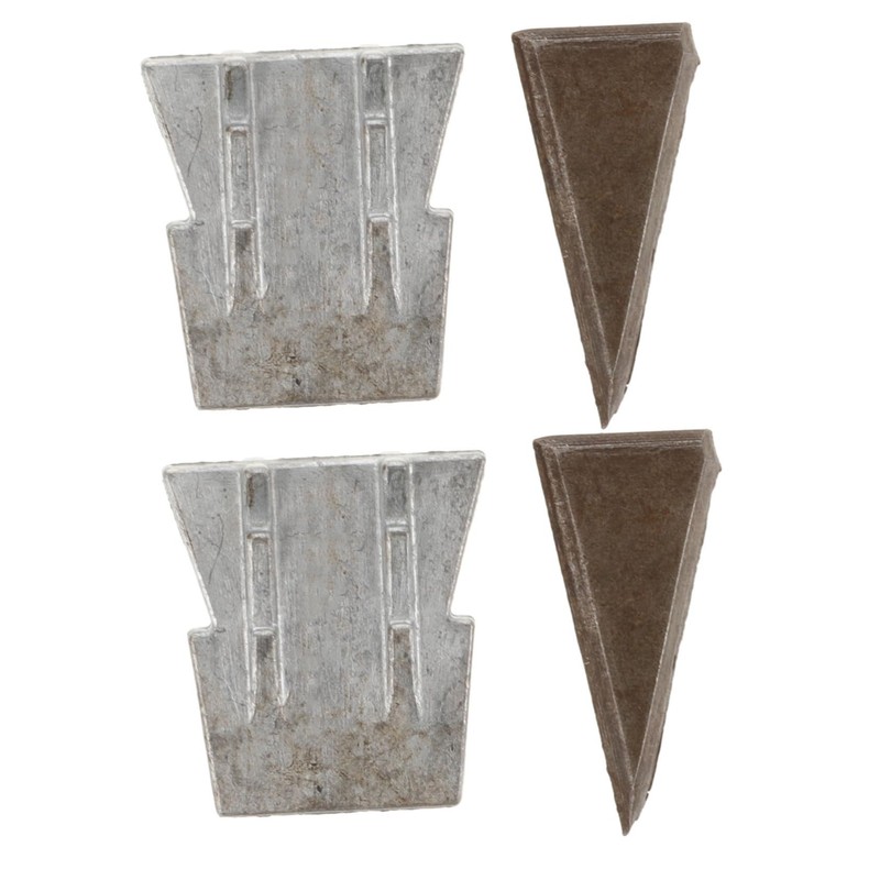 TEHAUX 4sets Axe Wedge Replacement Kit Cone Shaped Wedges for