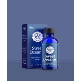 Woolzies Sweet Dreams Essential Oil Blend | Helps Sleep Better Faster Restful | Undiluted Therapeutic Grade (Sweet Dreams, 4 Oz)