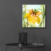 Epic Art 'Daffodil' by Dawn Derman, Acrylic Glass Wall Art,