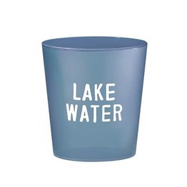 Santa Barbara Design Studio Party Shot Glass 10-Count Reusable BPA-Free Plastic Frost Shot Cups, 2-Ounce, Lake Water