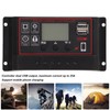 Solar Charge Controller Solar Panel Battery Intelligent Regulator with Dual