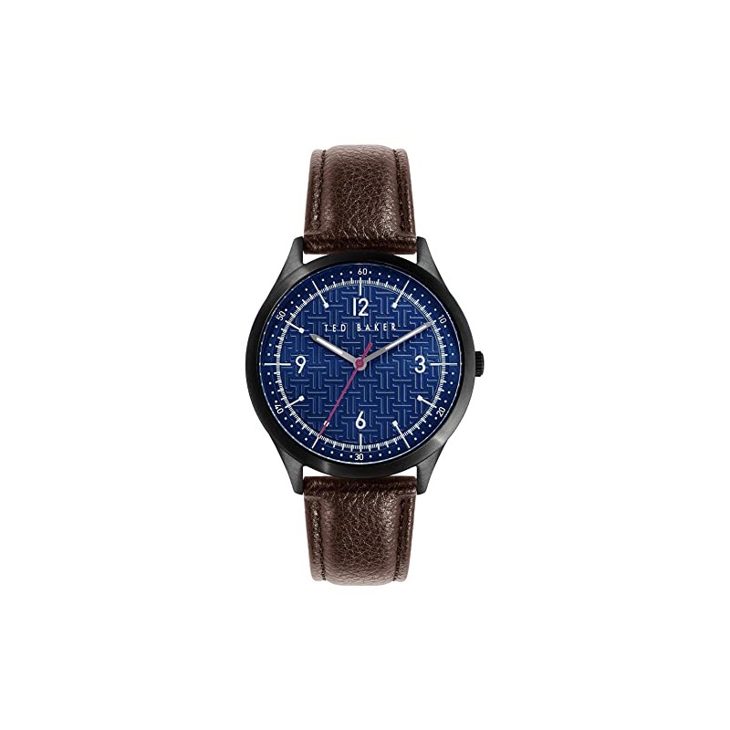 Ted Baker Manhatt | Blue Dial | Brown Leather Strap