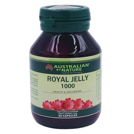 Australian By Nature-Royal Jelly 1000mg 60 Capsules