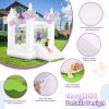 Unbranded Kids Inflatable Bounce House w/Blower, Bouncy Castle w/Slide for