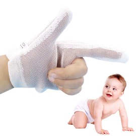 Thumb Sucking Stop for Kids Thumb Sucking Guard Comfortable and Breathable Kids Finger Guard Stop Finger Sucking No Scratch Thumb and Fingers Sucking Treatment Kit for Ages 6Months-7Years Old(XM)